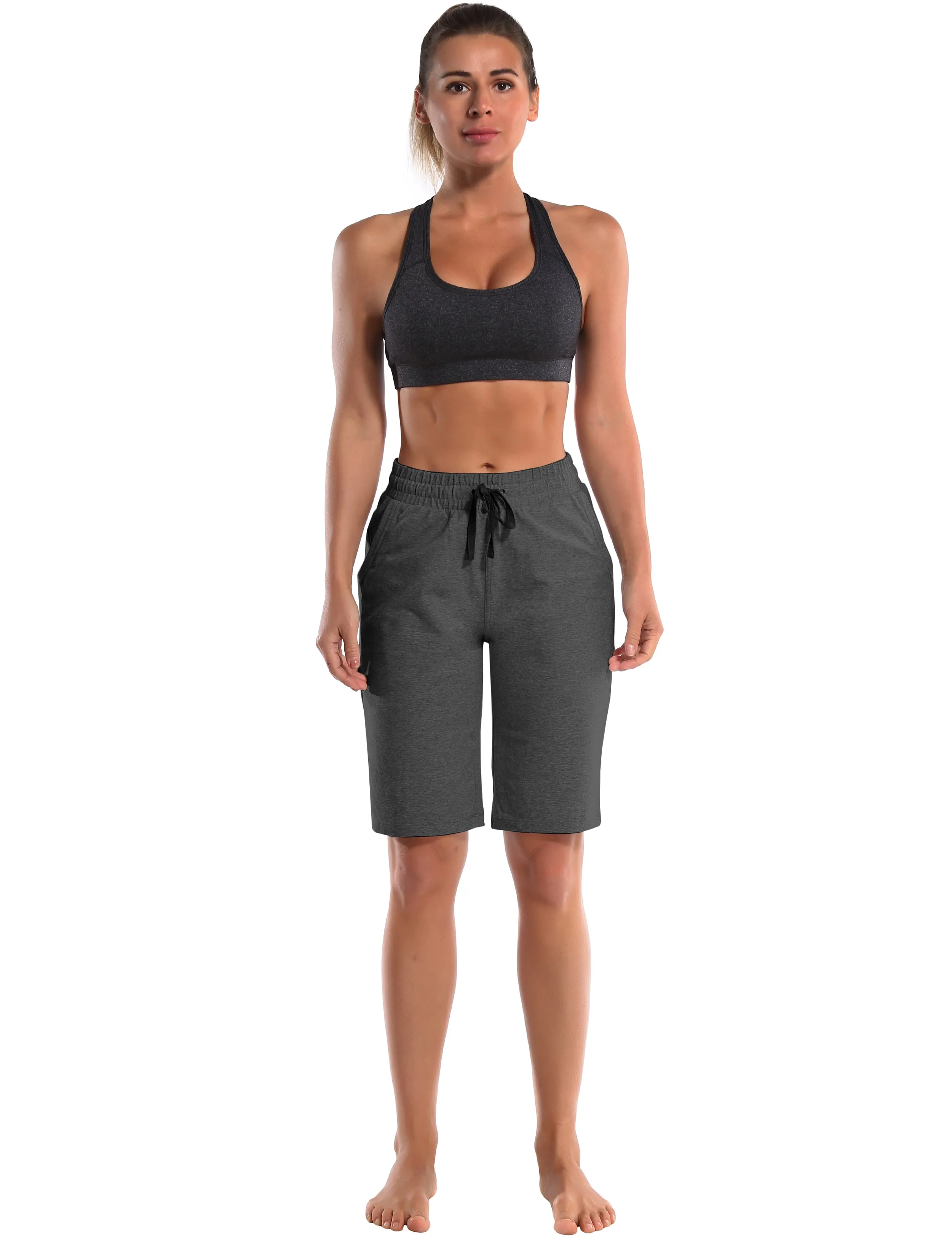 10" Joggers Shorts heathercharcoal_Golf