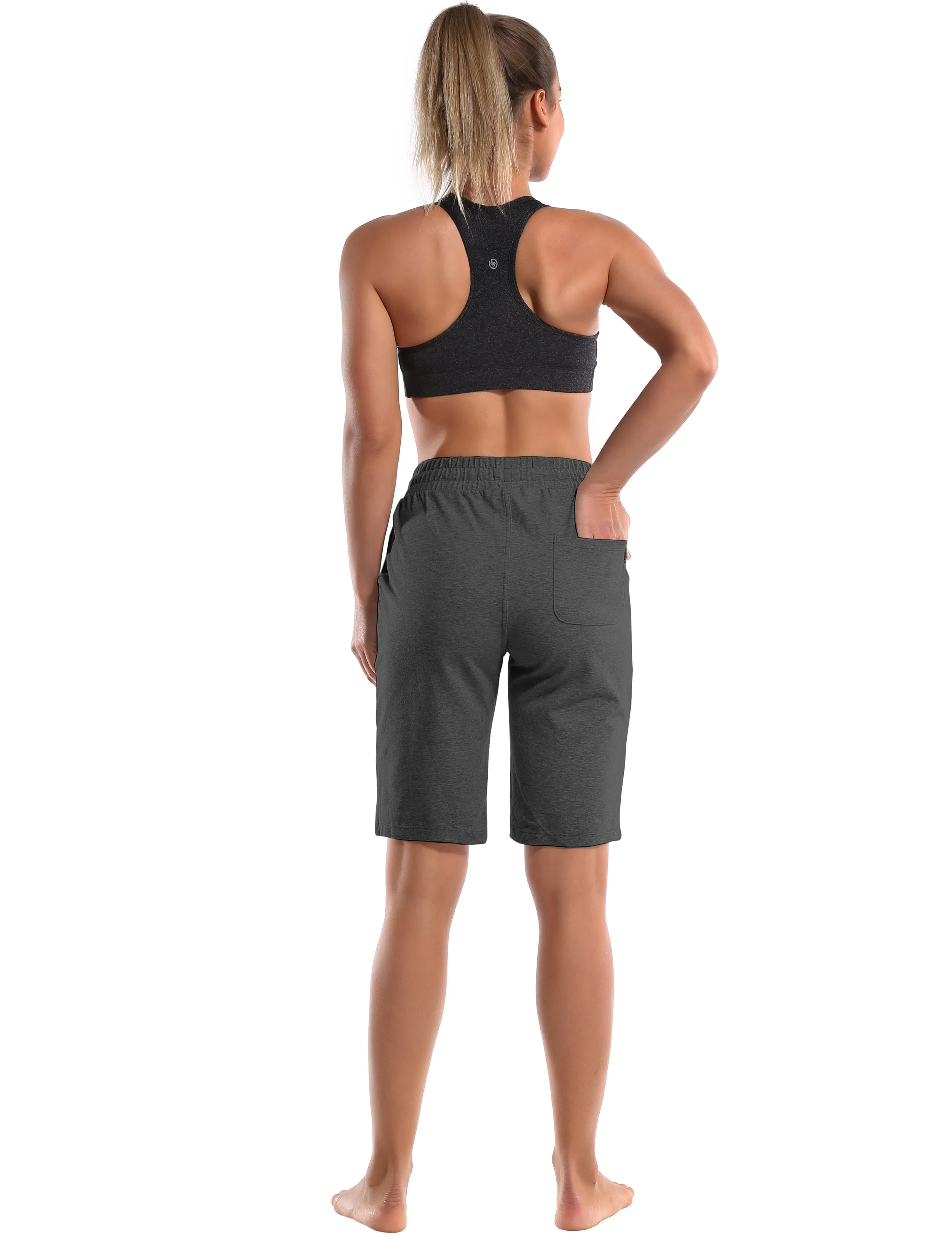 10" Joggers Shorts heathercharcoal_Golf