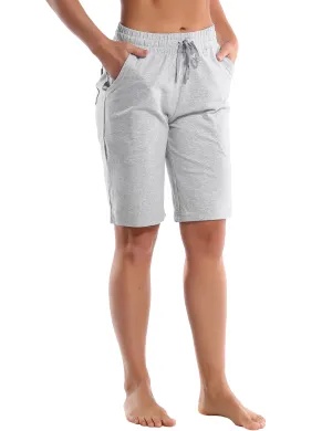 10" Joggers Shorts heathergray_Plus Size