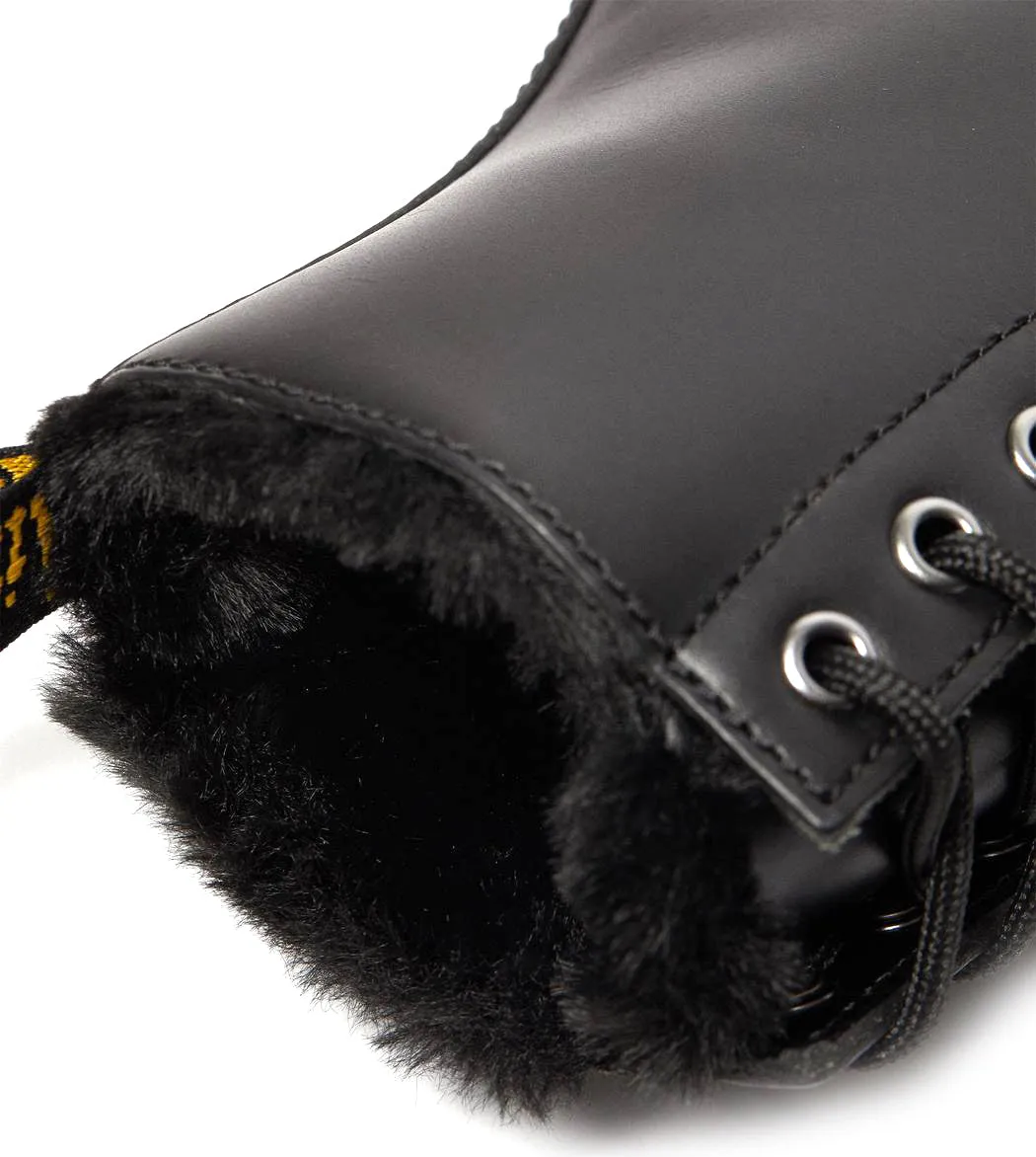 1460 Serena Faux Fur Lined Boots - Women's|-|Bottes en cuir Serena 1460 doublées de fourrure synthétique - Femme