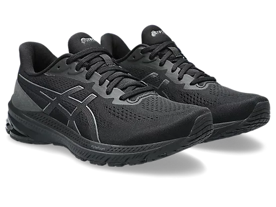 Asics womens gt-1000 12 b width 1012b450-001 all black
