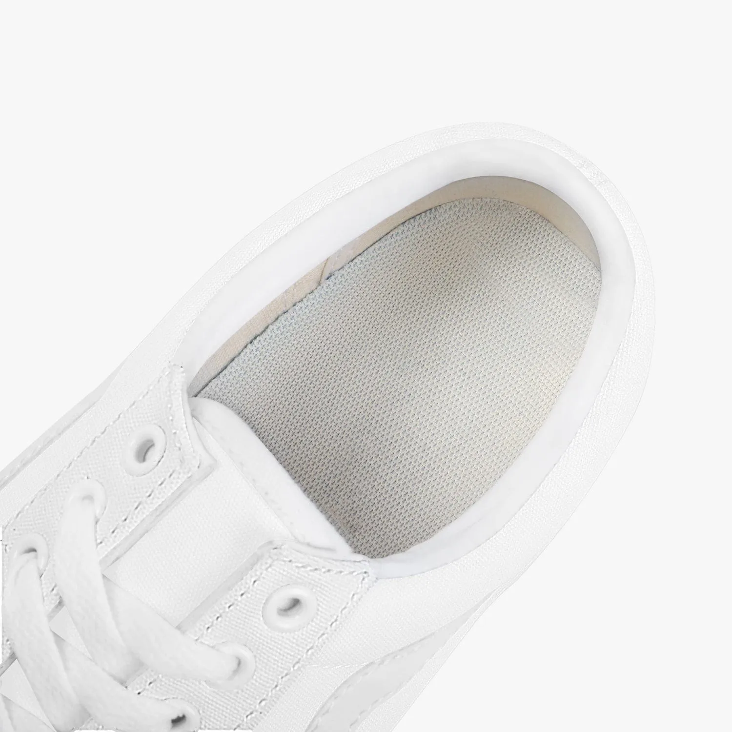 Athletic Apparatus Red Trendy Low-Top Canvas Sneakers