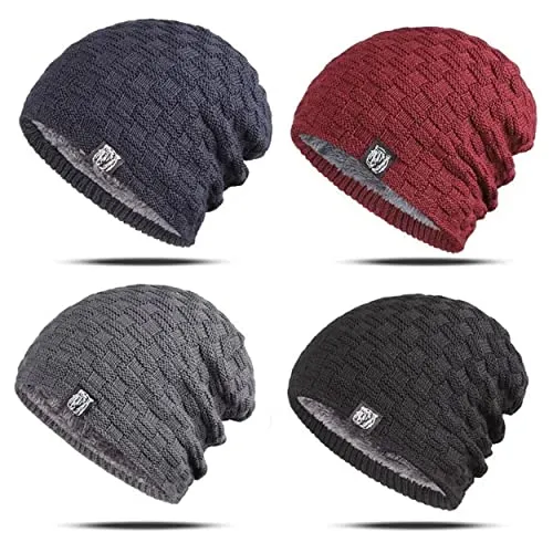 Beanie Camping Gear Must Haves Hat Beanie Unisex Over Ear Size Large Navy Blue
