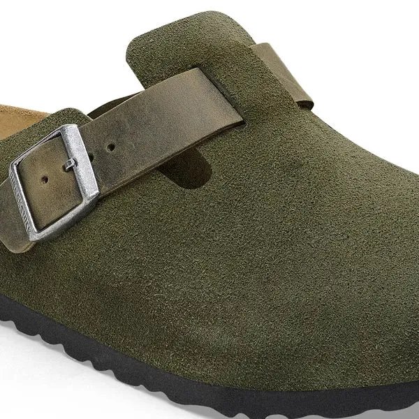 Birkenstock Boston Mixed Leather Clog