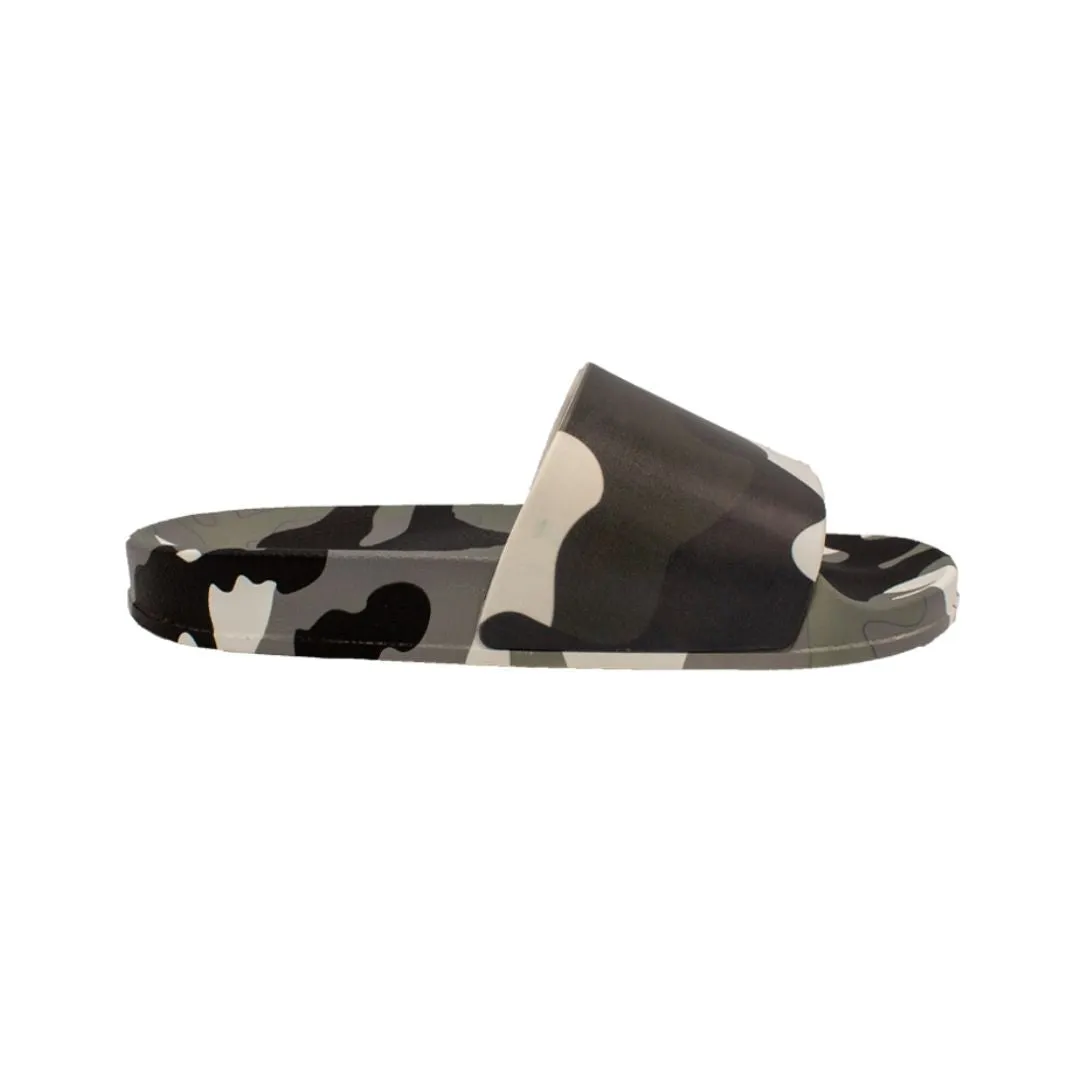 Camo Black Slides