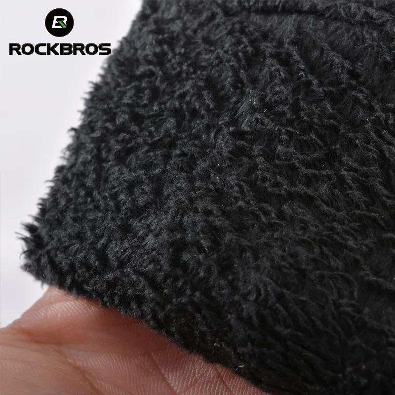 Cycling Gloves Winter Thermal Windproof Warm  Anti-slip