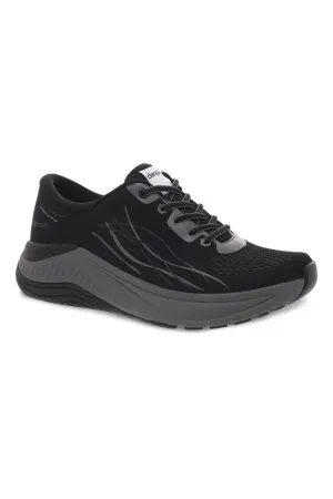Dansko Pace Mesh Walking Sneaker Wide Width in Black/Grey