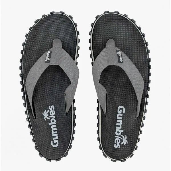 DUCKBILL Unisex Waterproof Flip-Flops Black/Grey