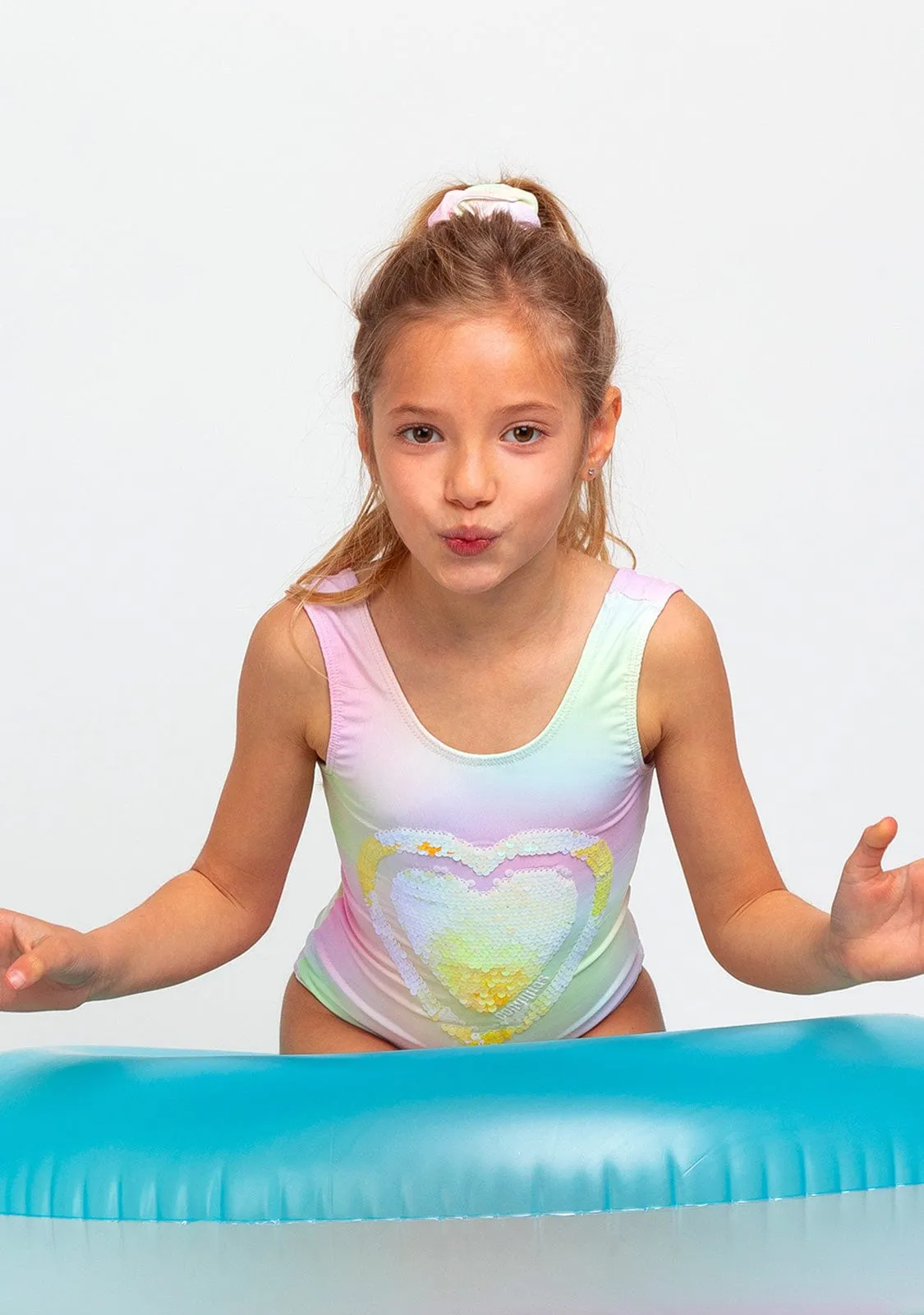 Girl's Tie Dye Swimsuit
