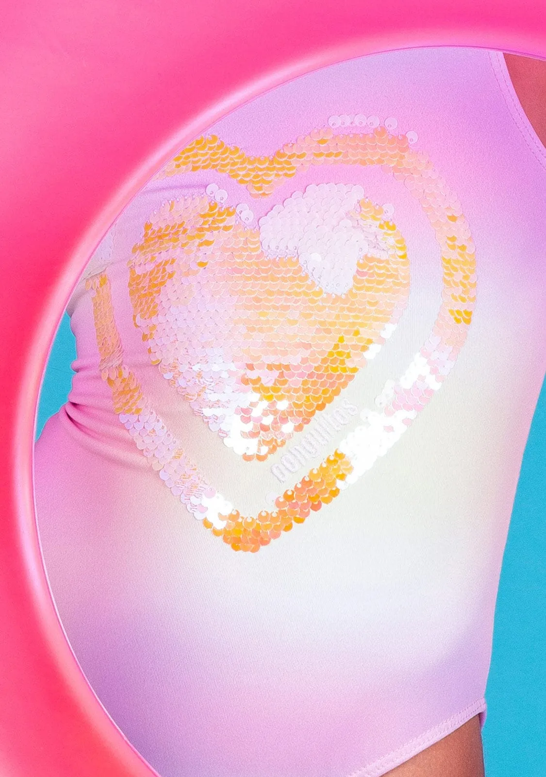 Girl's Tie Dye Swimsuit