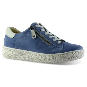 Hartjes Phil Lace-Up Aqua Aluminium Nubuck Shoe (Women's)