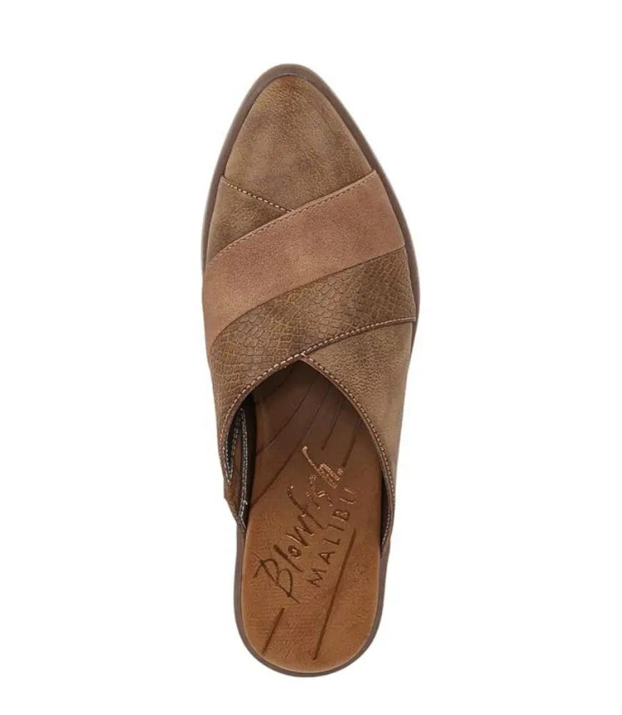 Hazel in Nubuck/Tan by Blowfish