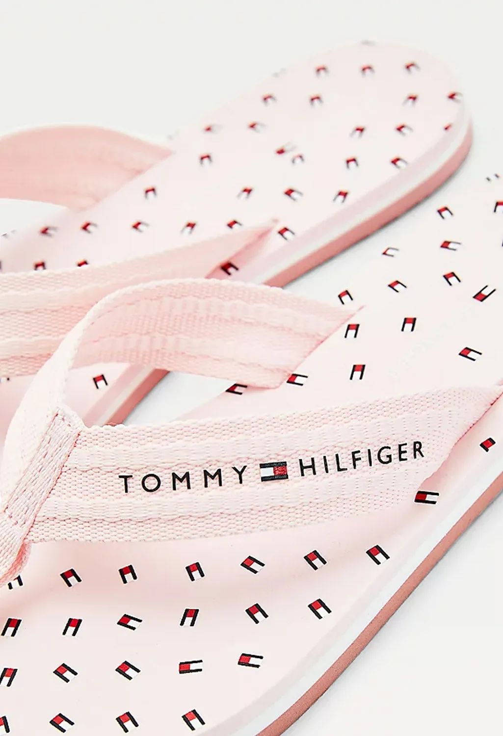 Light Pink Repeat Flag Flip Flop