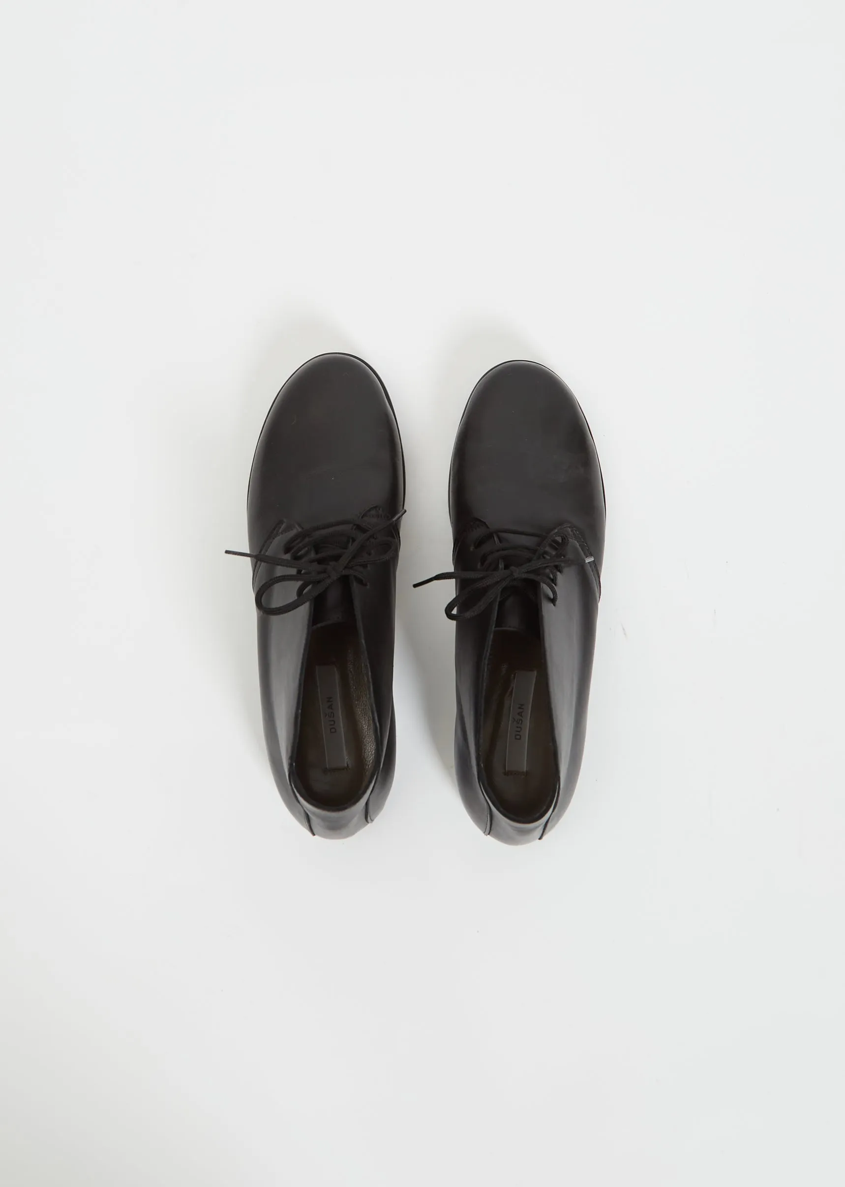 Louise Savana Lace Up — Black