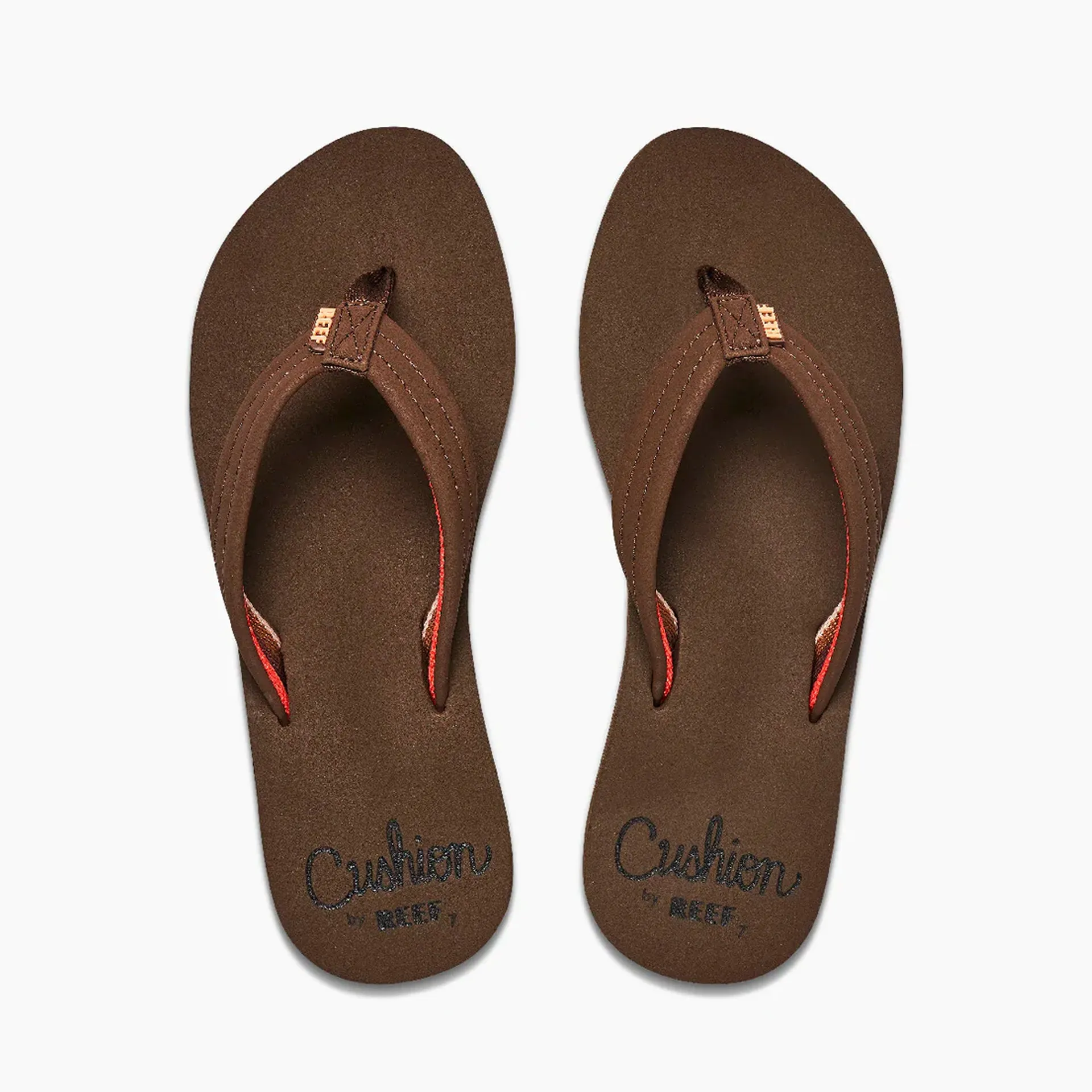 Reef Womens Cushion Breeze Flip Flops - Chocolate