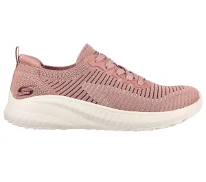 Skechers Womens Bobs Squad Chaos Renegade Parade Trainers - Mauve