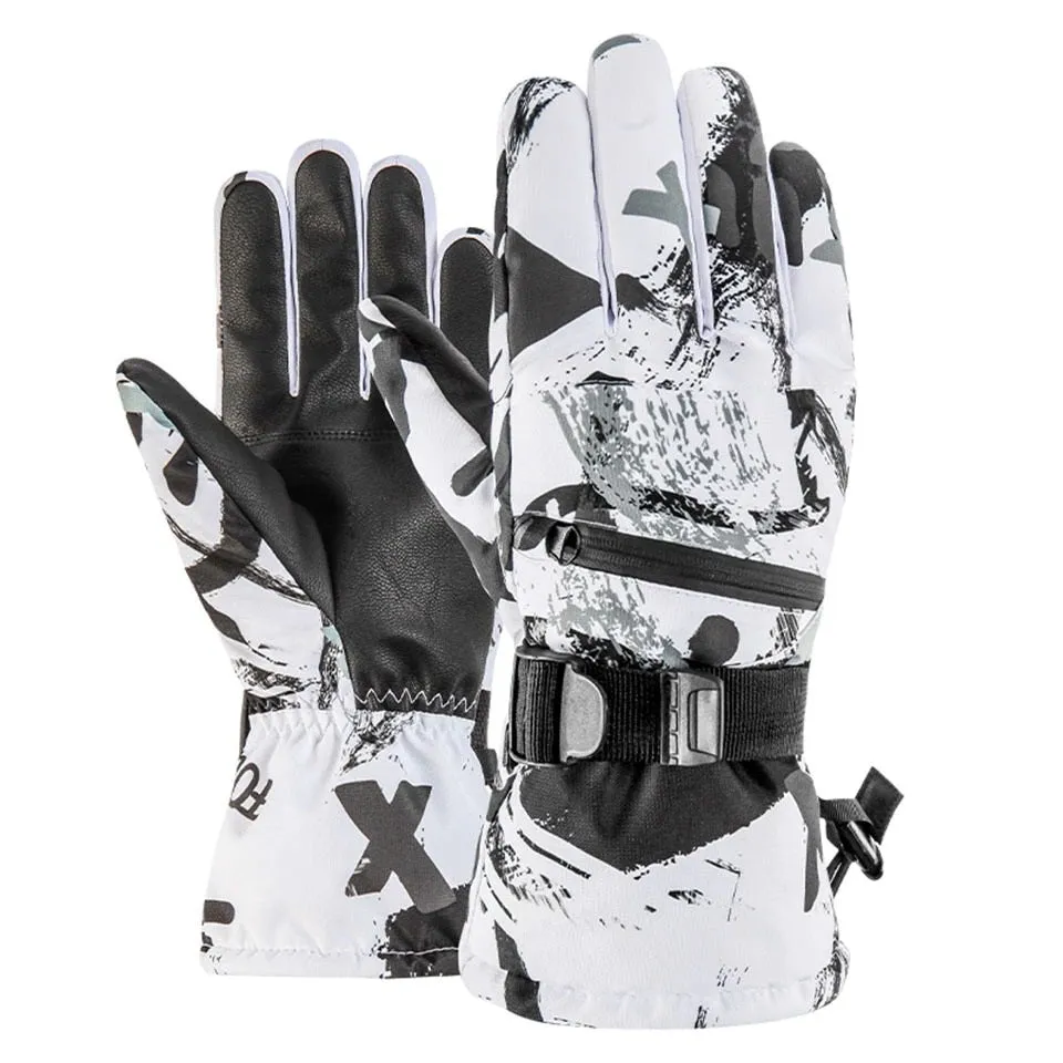 Ultralight Waterproof Winter Snowboard Gloves Anti-Slip Snow Gloves Ultra-Warm Ski Gloves