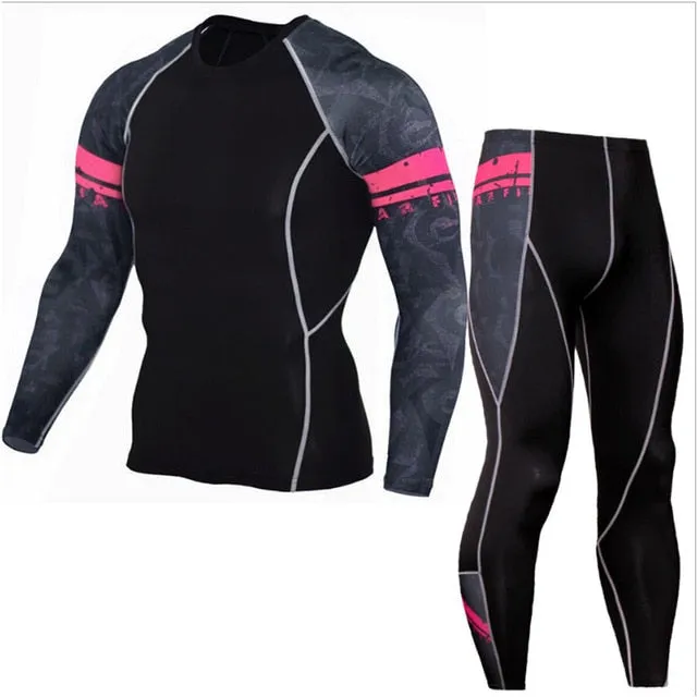 Underwear Set Men's Sportswear for Running Training