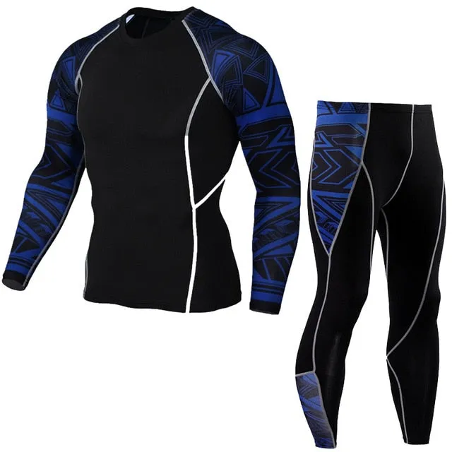 Underwear Set Men's Sportswear for Running Training