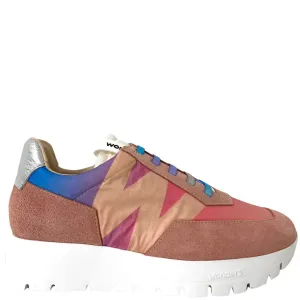 Wonders Pink Multi Summer Sneakers