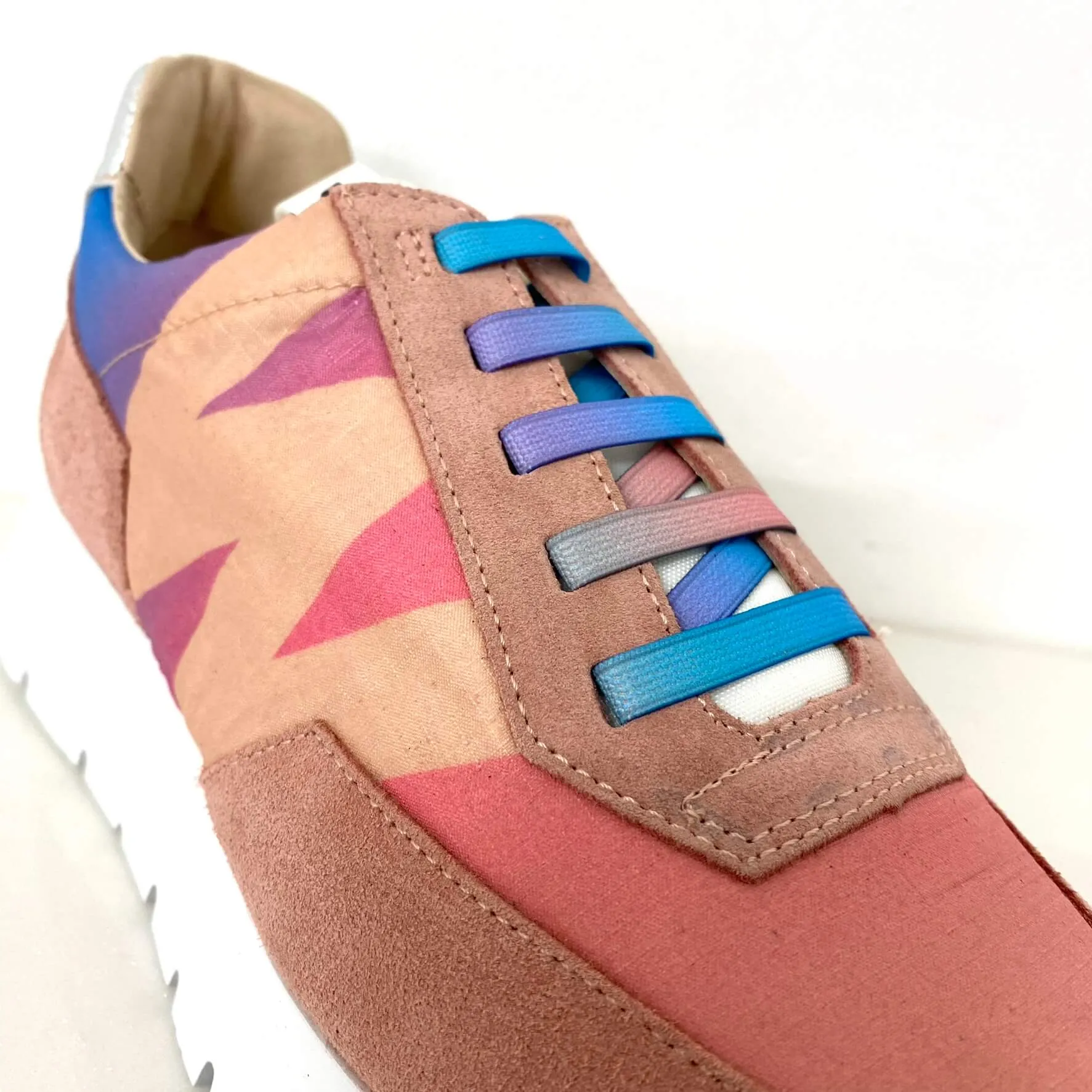 Wonders Pink Multi Summer Sneakers