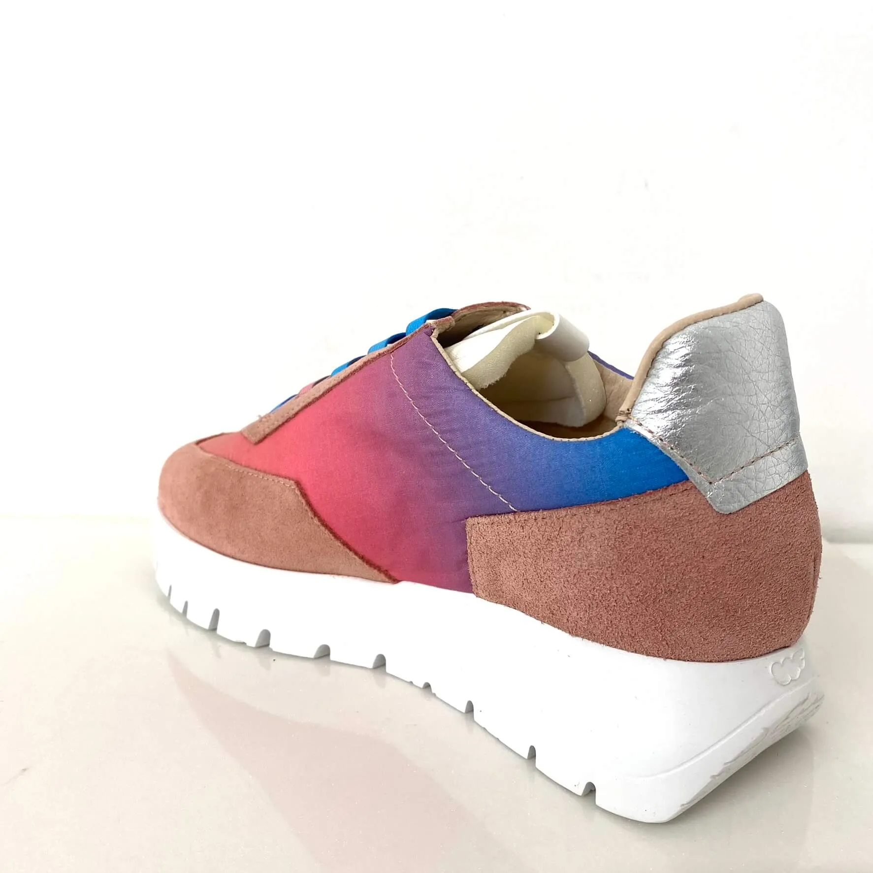 Wonders Pink Multi Summer Sneakers